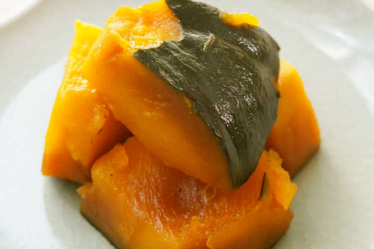 レンジで時短 簡単 冷凍かぼちゃで煮物 レシピ 作り方 By 料理でmyh クックパッド 簡単おいしいみんなのレシピが376万品