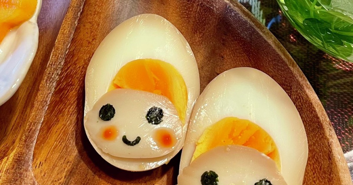 ゆで卵を可愛く ゆで卵のひよこと僕 レシピ 作り方 By 青空にうかぶくも クックパッド 簡単おいしいみんなのレシピが366万品