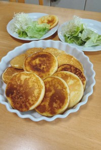米粉のふわふわパンケーキ(調整中)