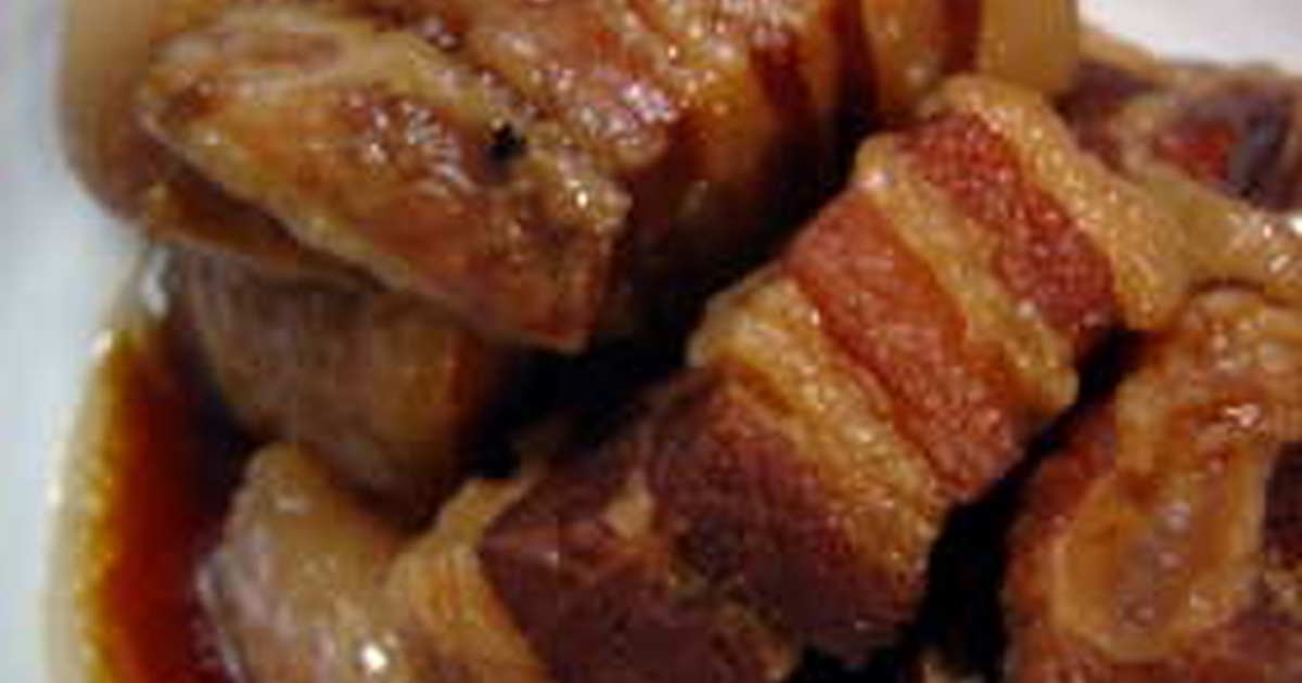 MapleSyrupで豚の角煮 by noriy 【クックパッド】 簡単おいしいみんなのレシピが355万品