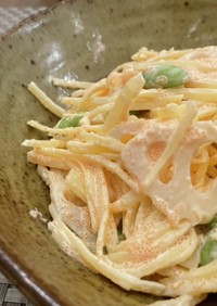 ファミマ風♡ポテトと枝豆の明太サラダ