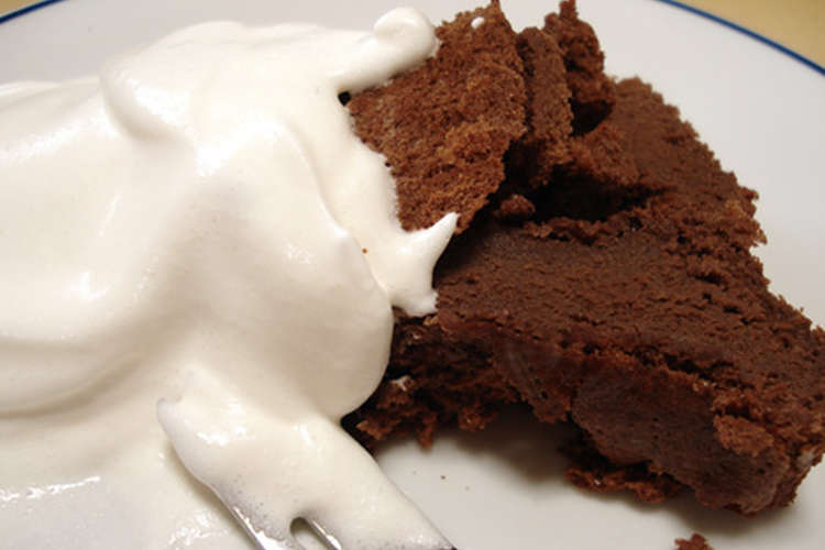 卵と板チョコだけ 超 簡単チョコケーキ レシピ 作り方 By Togezo クックパッド 簡単おいしいみんなのレシピが350万品