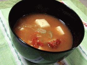 キムチの納豆汁