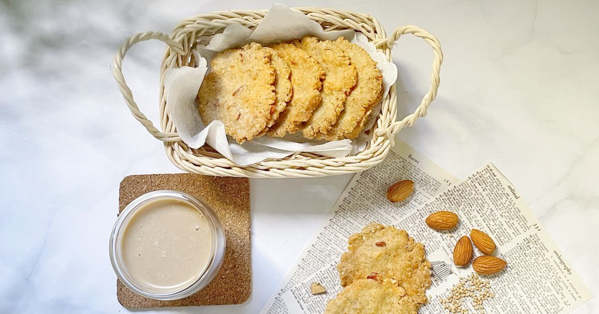 米粉のごまクッキー By Qoocharin クックパッド 簡単おいしいみんなのレシピが361万品