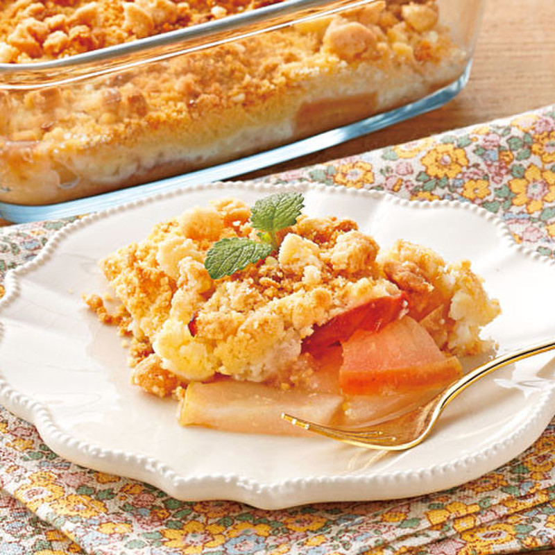 アップルクランブルのレシピ