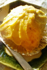オレンジ芋のモンブラン
