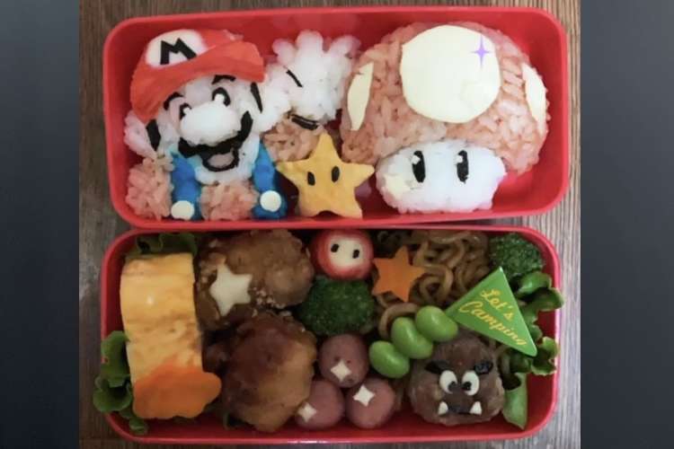 マリオキャラ弁 レシピ 作り方 By クックyou21 クックパッド 簡単おいしいみんなのレシピが374万品