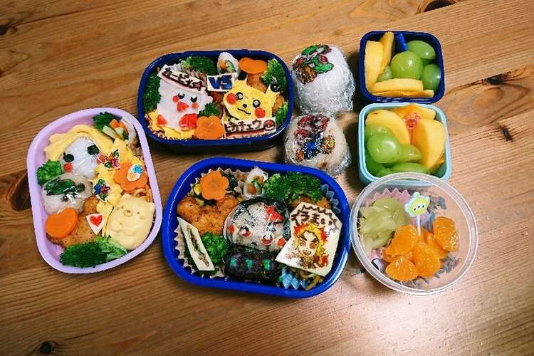 遠足弁当 スマブラ ラプンツェル 鬼滅 レシピ 作り方 By Sa Ya Mama クックパッド 簡単おいしいみんなのレシピが376万品