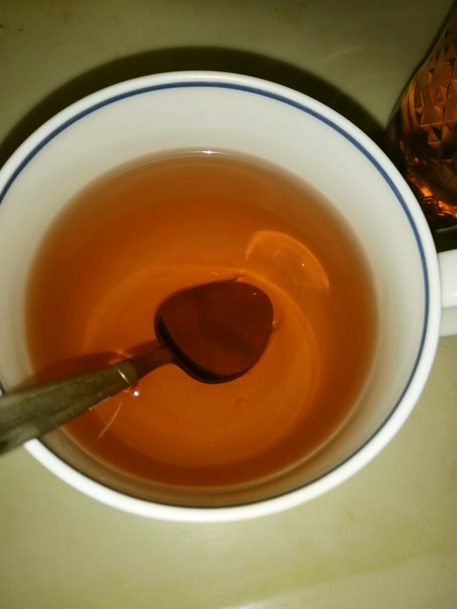 月桃茶の抽出（煮出し）の画像