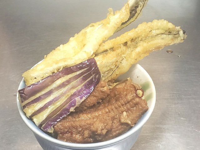 煮アナゴ天丼 茄子付き レシピ 作り方 By なべじぱっど クックパッド 簡単おいしいみんなのレシピが378万品