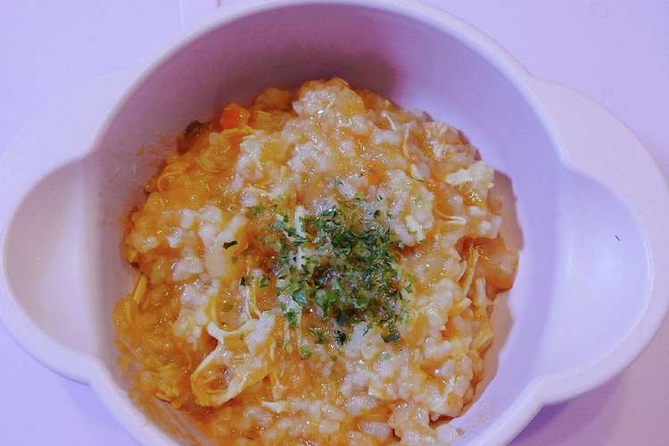 離乳食後期 炊飯器でチキンライス レシピ 作り方 By 初心者ナースママ クックパッド 簡単おいしいみんなのレシピが366万品