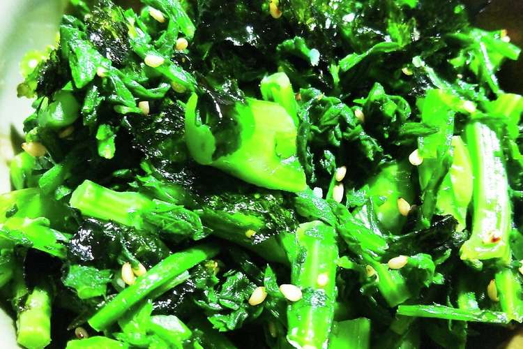 食べるかぜ薬 春菊のナムル レシピ 作り方 By ぶぶるあやむ クックパッド 簡単おいしいみんなのレシピが378万品