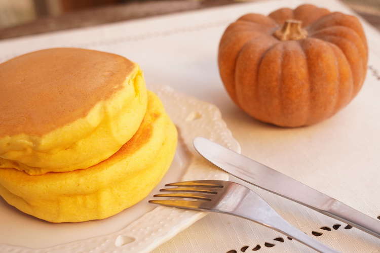 ふわふわ カボチャの米粉ホットケーキ レシピ 作り方 By 米粉マイスター協会 クックパッド 簡単おいしいみんなのレシピが374万品