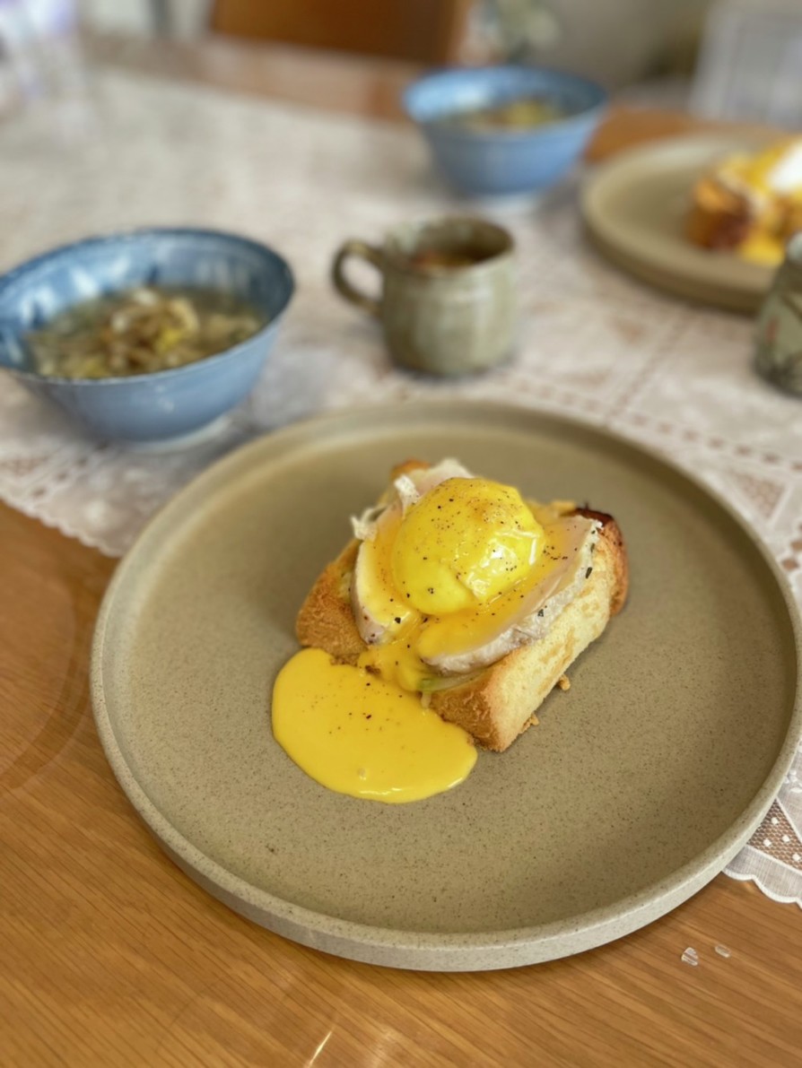 自家製エッグベネディクトのレシピ