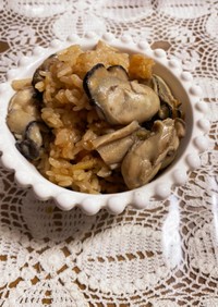 簡単！牡蠣と舞茸の絶品炊き込みご飯