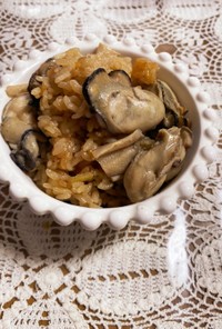 簡単！牡蠣と舞茸の絶品炊き込みご飯