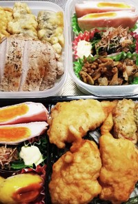 高校生息子＆旦那弁当（10/25）