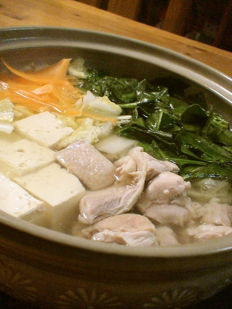 簡単*鶏もも肉の水炊きの画像