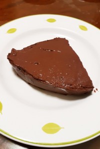 簡単  レアチーズケーキ風チョコケーキ