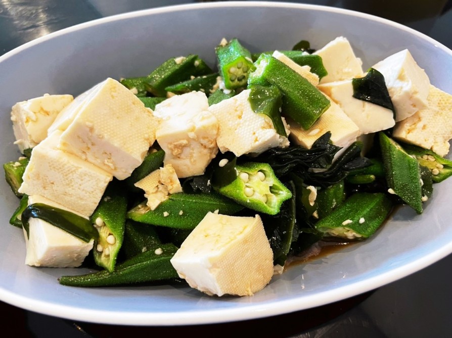 豆腐サラダの画像