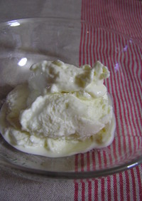 メイプルクリームチーズアイスクリーム