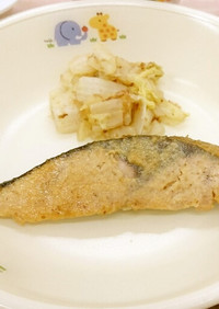 魚の胡麻味噌焼き
