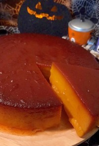 ◤電鍋レシピ◢　濃厚かぼちゃプリン