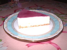 レアチーズケーキ~混ぜて固めるだけ♪~