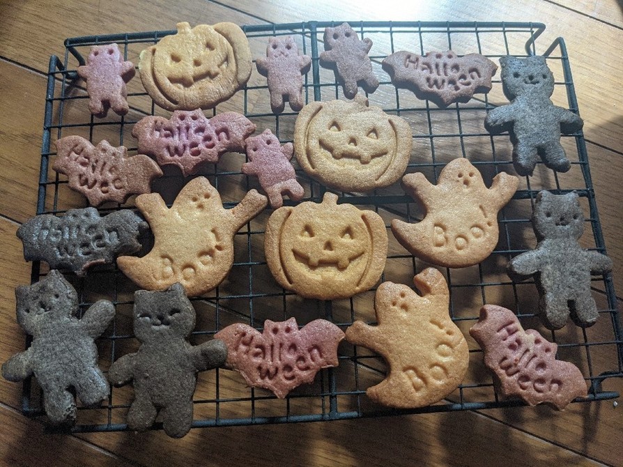 Halloweenクッキーの画像
