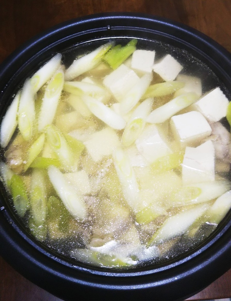 湯豆腐鍋の画像