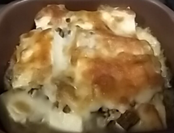 お豆腐の塩なめ茸マヨチーズ焼き♡の画像