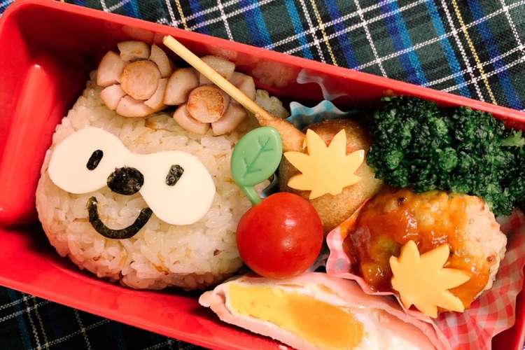 簡単 ローソンポンタのキャラ弁 レシピ 作り方 By にこにこレインボー クックパッド 簡単おいしいみんなのレシピが373万品