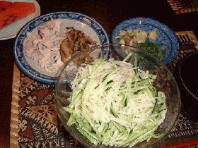我が家のそうめん。