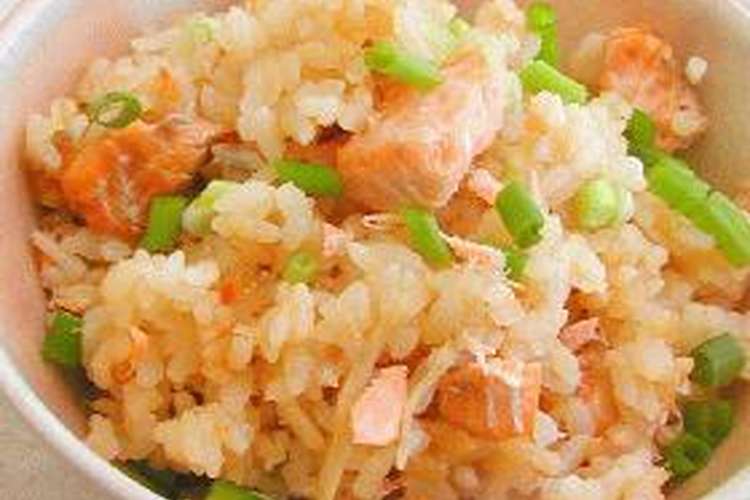 入れて炊くだけ 鮭の炊き込みご飯 レシピ 作り方 By ニーナ41 クックパッド