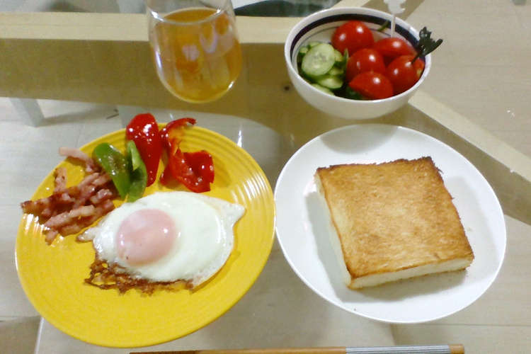 小学生でも作れる美味しい 簡単朝食 レシピ 作り方 By ねこまる６ー２ クックパッド 簡単おいしいみんなのレシピが376万品