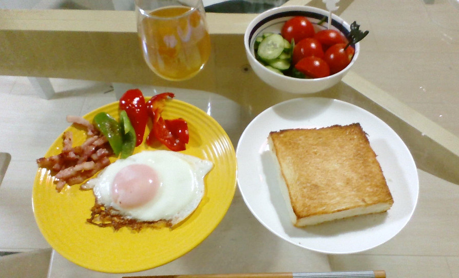小学生でも作れる美味しい・簡単朝食☆の画像