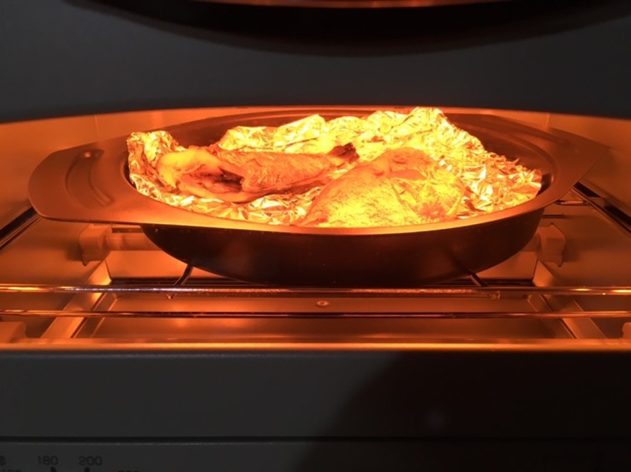 アラジンオーブントースター　焼き魚の画像
