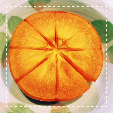 トースターで簡単！焼き柿の写真