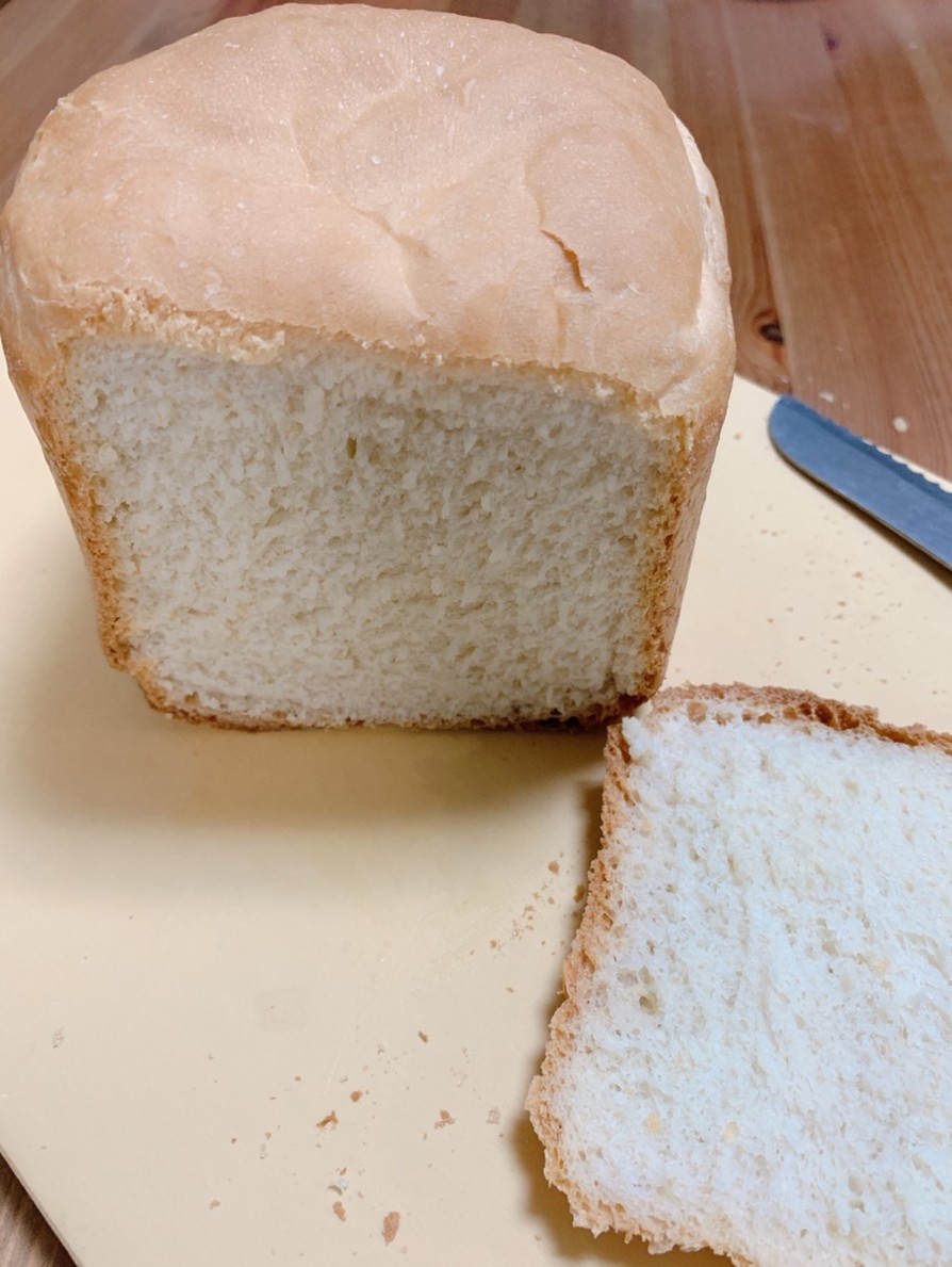 無糖・無塩・無油！HBで簡単安心食パンの画像