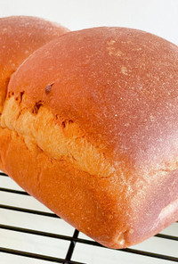 オイル・卵不使用の甘めで柔らかふすまパン
