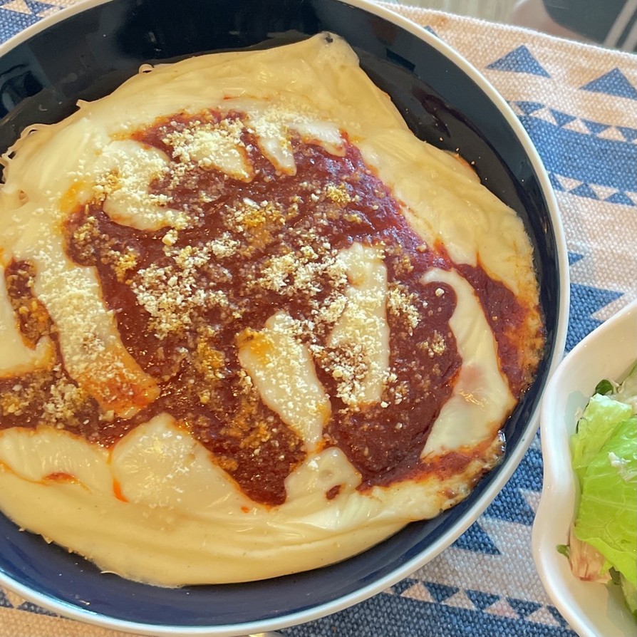 激うま☆糖質0麺で作るミートドリア風スパの画像