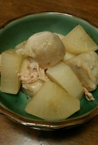 里芋と大根の簡単旨煮