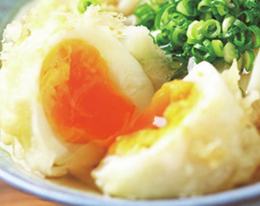 冷凍卵でとろ〜り卵の天ぷらの画像