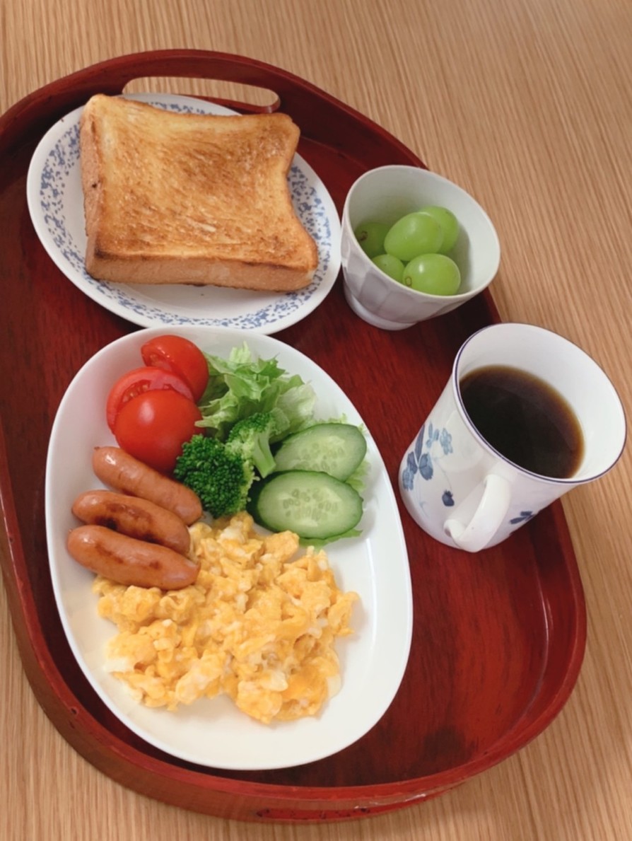 朝食の献立①〜(o˘◡˘o)♡の画像
