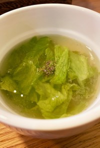 ☆痩せ☆   レタスの中華スープ