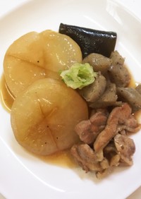 大根と鶏肉の照り煮