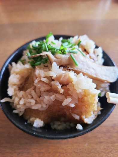 秋の味覚★松茸の炊き込みご飯の写真