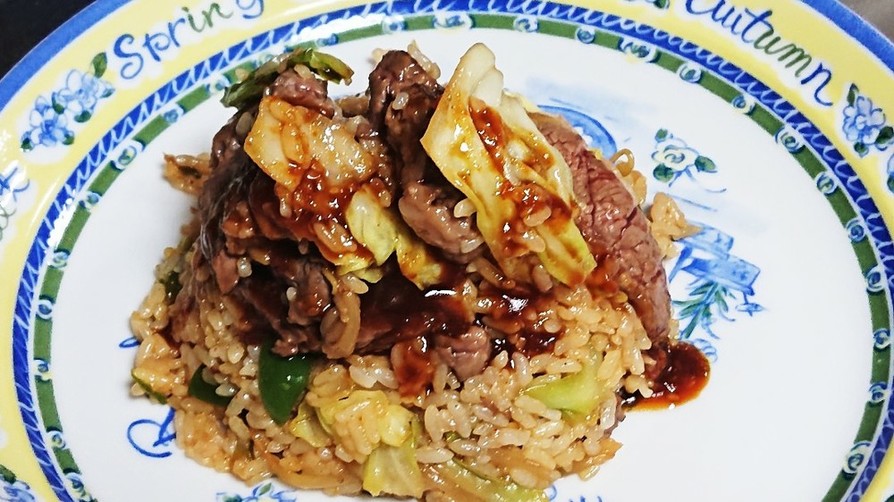 野菜チャーハンのレシピ