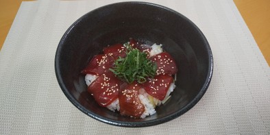 【美人レシピ】マグロの漬け丼の写真