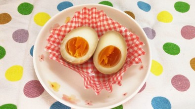 すき焼きのタレで簡単♪おいしい♪味付け卵の写真